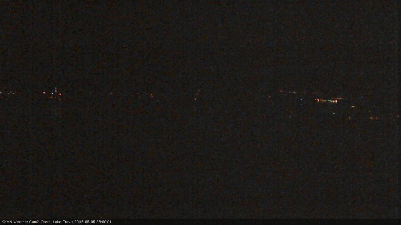 Lake Travis webcam, May 5, 2016 10:10 PM CT