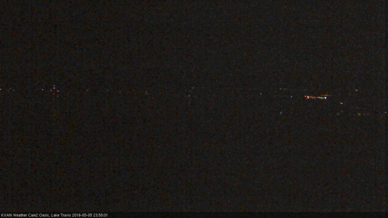 Lake Travis webcam, May 5, 2016 12:00 AM CT