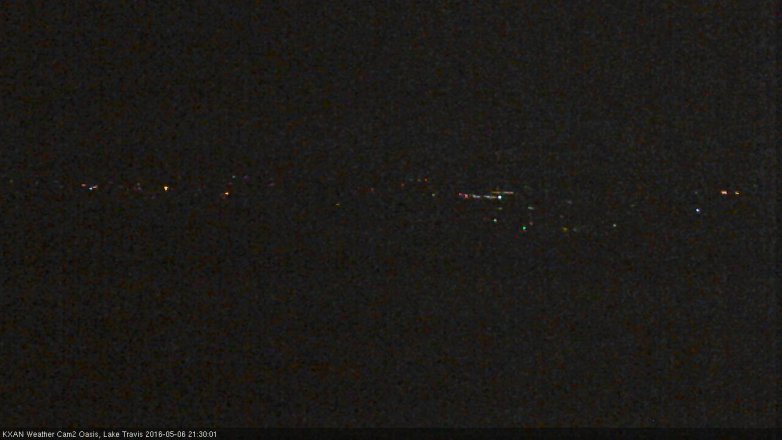 Lake Travis webcam, May 6, 2016 8:50 PM CT