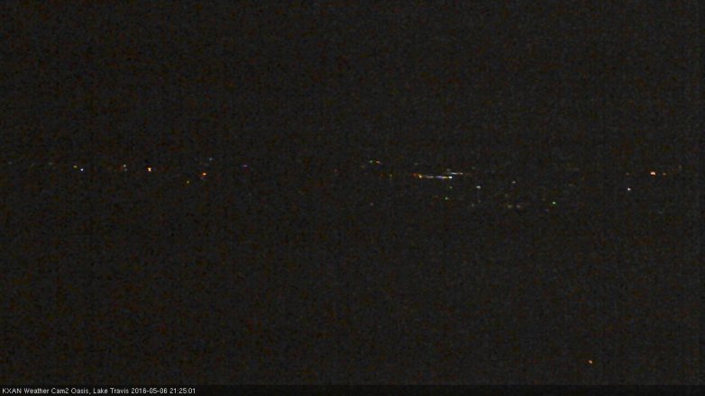 Lake Travis webcam, May 6, 2016 8:55 PM CT