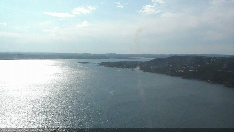 Lake Travis webcam, May 7, 2016 4:40 PM CT