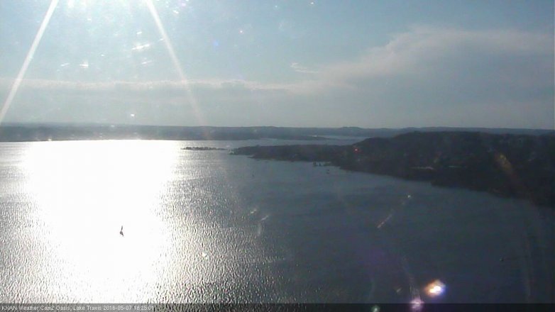 Lake Travis webcam, May 7, 2016 5:35 PM CT