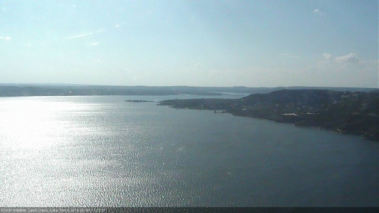 Lake Travis webcam, May 9, 2016 5:00 PM CT