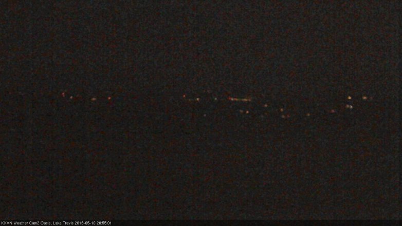 Lake Travis webcam, May 10, 2016 8:25 PM CT