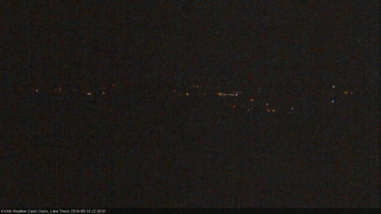 Lake Travis webcam, May 10, 2016 10:05 PM CT