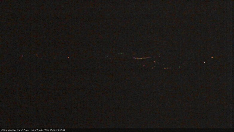 Lake Travis webcam, May 10, 2016 10:55 PM CT