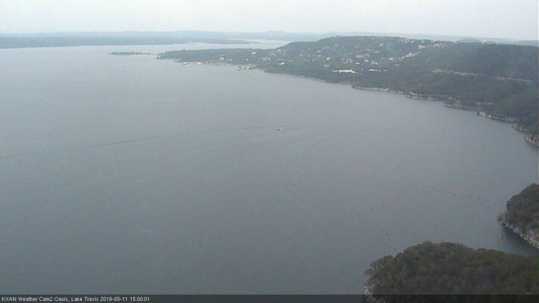 Lake Travis webcam, May 11, 2016 2:25 PM CT
