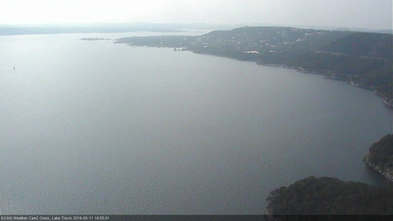 Lake Travis webcam, May 11, 2016 4:20 PM CT