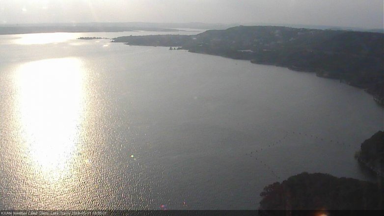 Lake Travis webcam, May 11, 2016 6:05 PM CT
