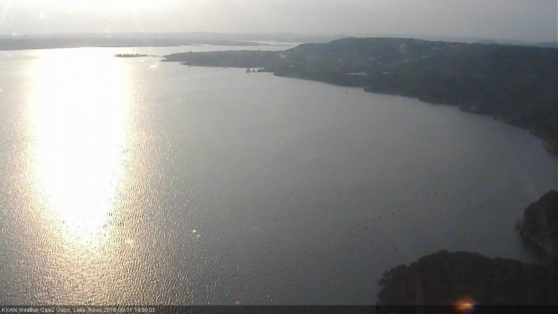Lake Travis webcam, May 11, 2016 6:10 PM CT