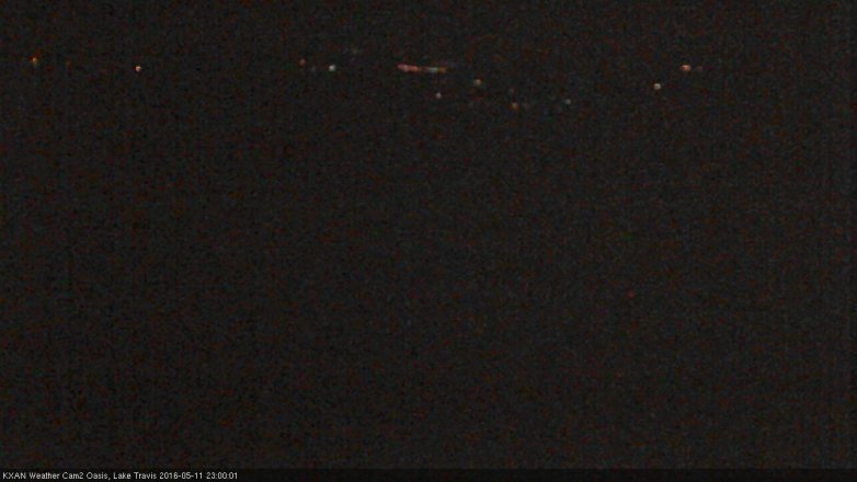 Lake Travis webcam, May 11, 2016 10:15 PM CT