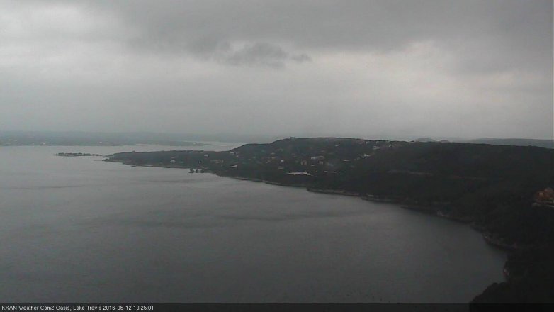 Lake Travis webcam, May 12, 2016 9:35 AM CT
