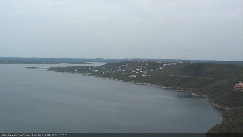 Lake Travis webcam, May 12, 2016 11:35 AM CT