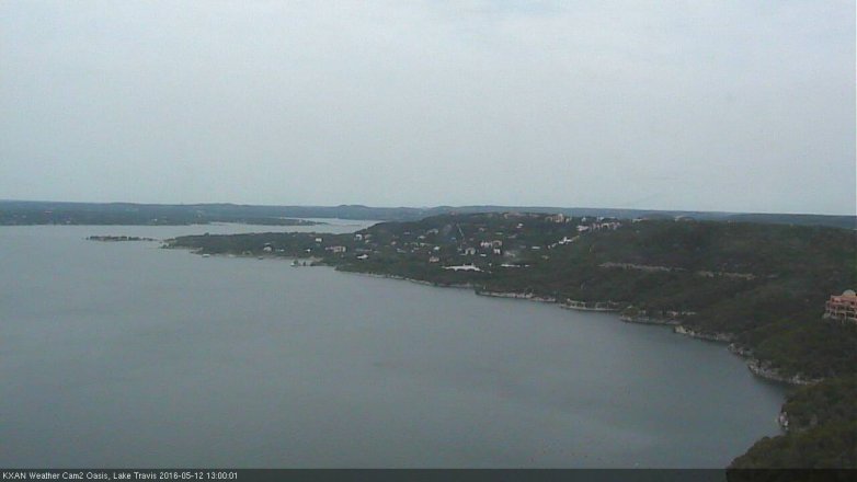 Lake Travis webcam, May 12, 2016 12:10 PM CT