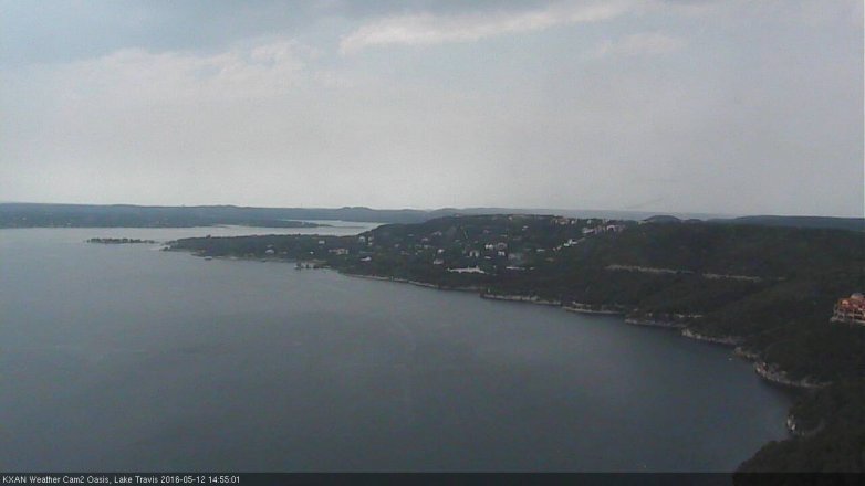 Lake Travis webcam, May 12, 2016 2:15 PM CT