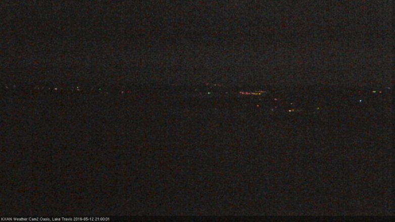 Lake Travis webcam, May 12, 2016 8:20 PM CT