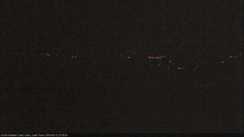 Lake Travis webcam, May 12, 2016 9:05 PM CT