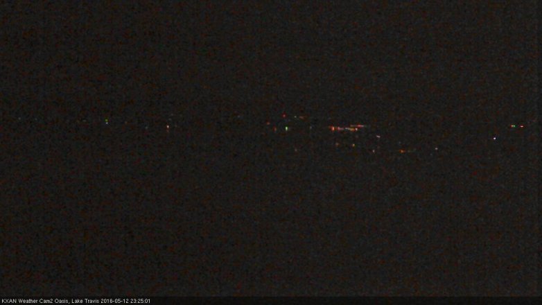 Lake Travis webcam, May 12, 2016 10:40 PM CT