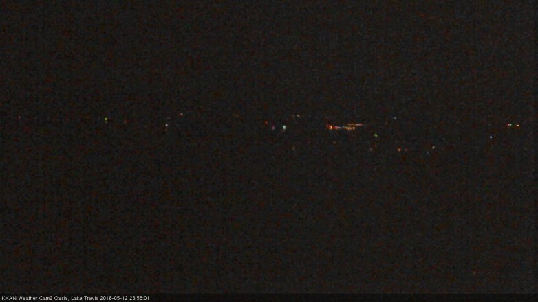 Lake Travis webcam, May 12, 2016 12:00 AM CT