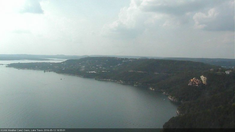 Lake Travis webcam, May 13, 2016 4:05 PM CT