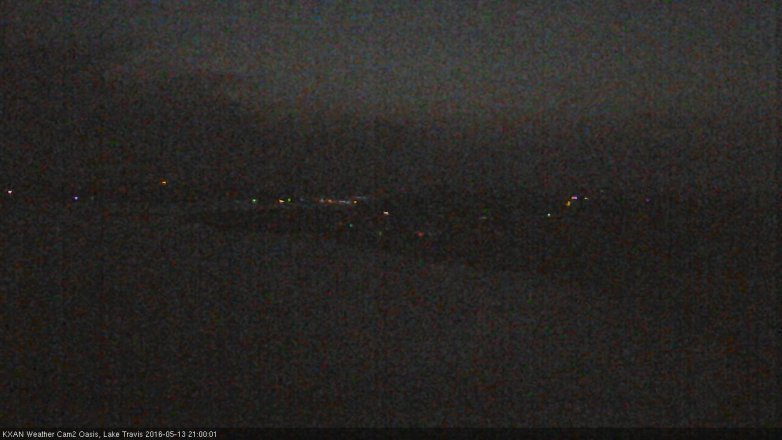 Lake Travis webcam, May 13, 2016 8:15 PM CT