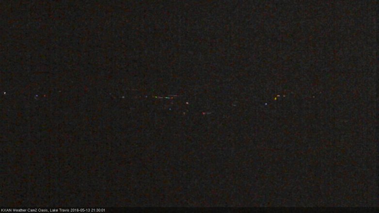 Lake Travis webcam, May 13, 2016 9:05 PM CT