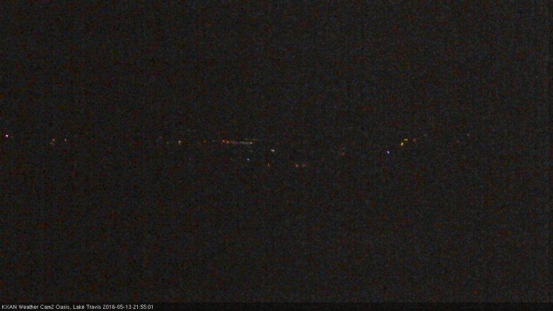 Lake Travis webcam, May 13, 2016 9:15 PM CT
