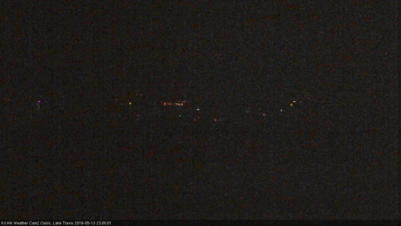 Lake Travis webcam, May 13, 2016 10:25 PM CT