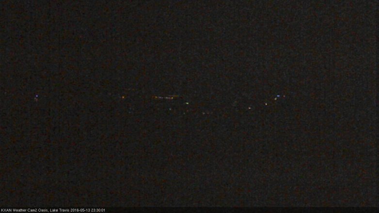 Lake Travis webcam, May 13, 2016 10:50 PM CT