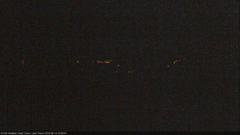 Lake Travis webcam, May 13, 2016 11:05 PM CT