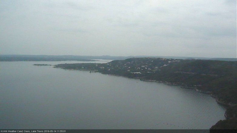 Lake Travis webcam, May 14, 2016 11:05 AM CT