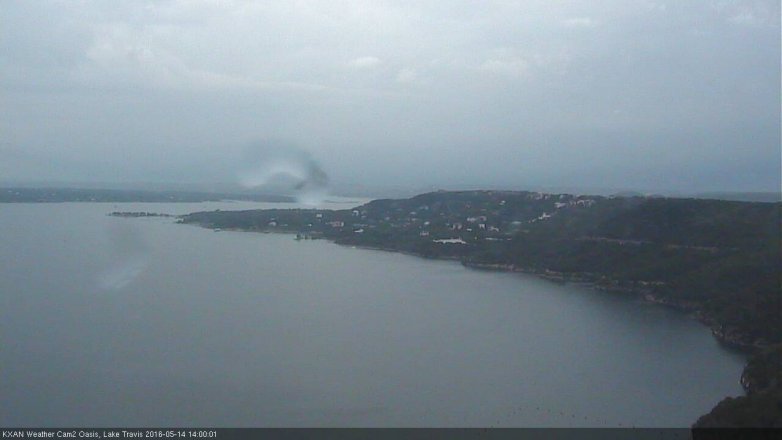 Lake Travis webcam, May 14, 2016 1:15 PM CT