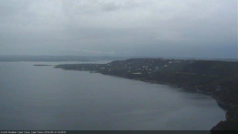 Lake Travis webcam, May 14, 2016 1:50 PM CT