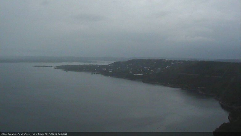 Lake Travis webcam, May 14, 2016 2:05 PM CT