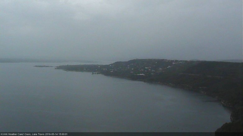 Lake Travis webcam, May 14, 2016 2:30 PM CT