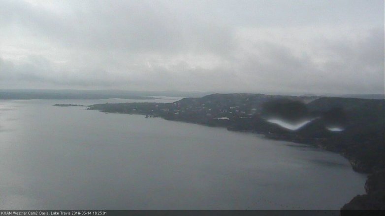 Lake Travis webcam, May 14, 2016 6:00 PM CT