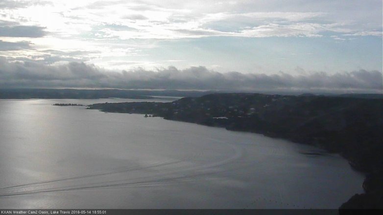 Lake Travis webcam, May 14, 2016 6:05 PM CT