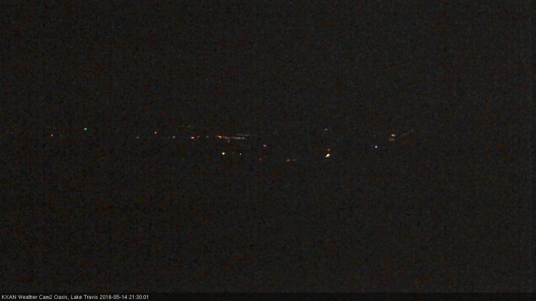 Lake Travis webcam, May 14, 2016 8:45 PM CT