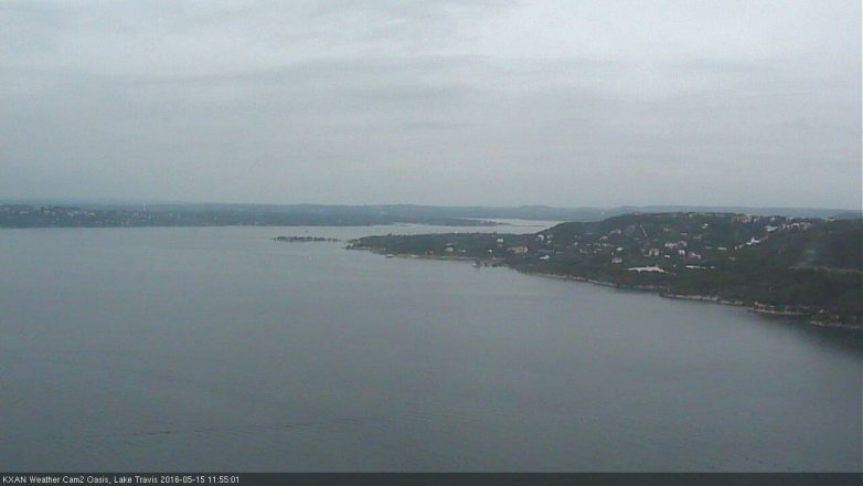 Lake Travis webcam, May 15, 2016 11:25 AM CT