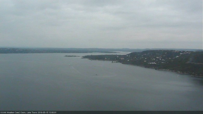 Lake Travis webcam, May 15, 2016 12:20 PM CT