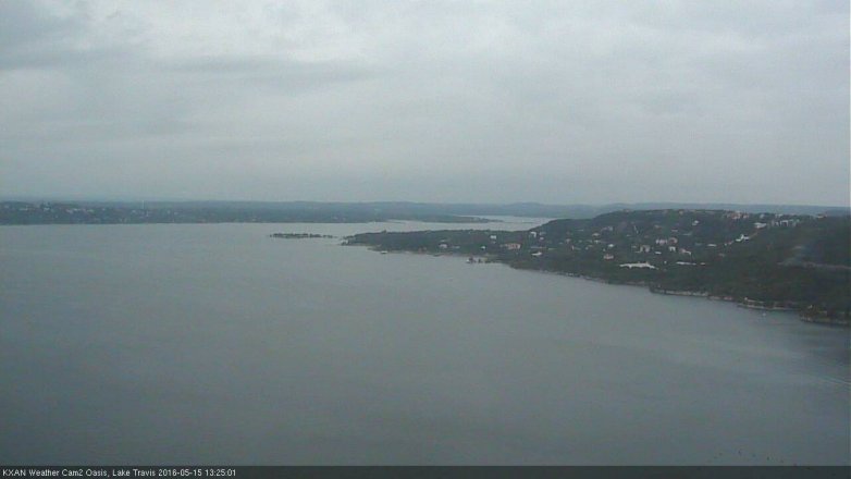 Lake Travis webcam, May 15, 2016 12:35 PM CT