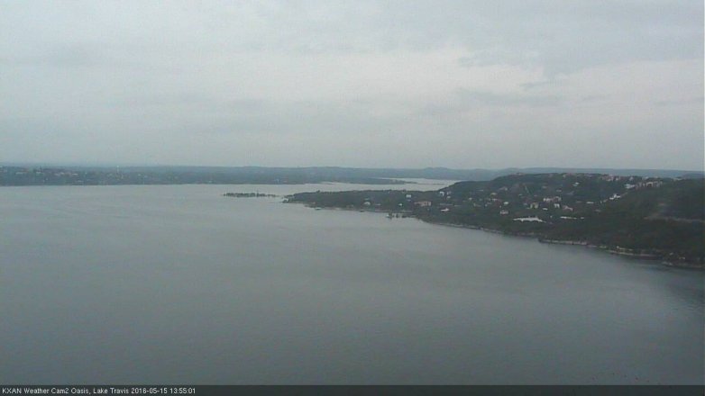 Lake Travis webcam, May 15, 2016 1:30 PM CT