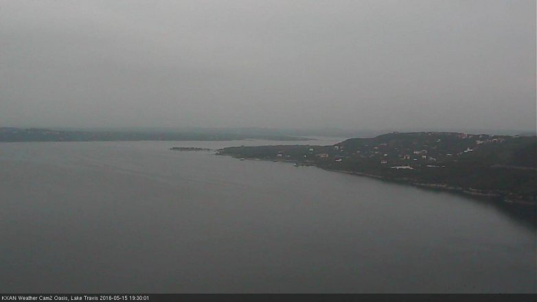 Lake Travis webcam, May 15, 2016 7:00 PM CT