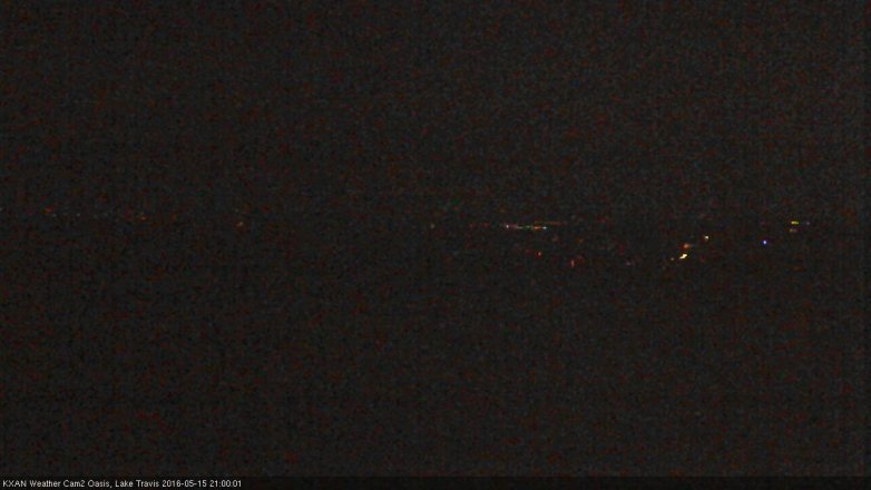 Lake Travis webcam, May 15, 2016 8:20 PM CT
