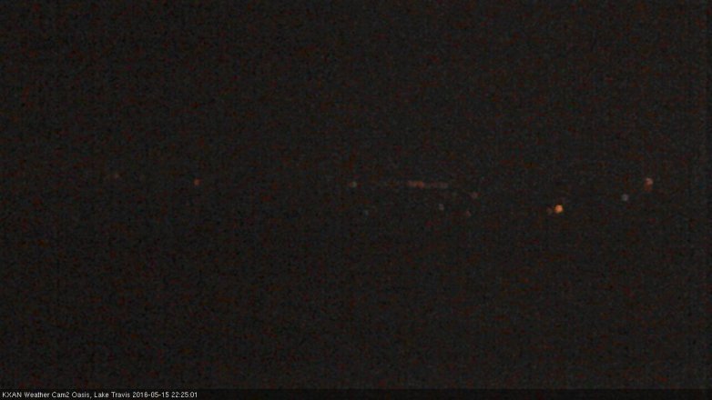 Lake Travis webcam, May 15, 2016 9:55 PM CT