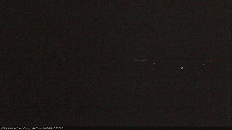 Lake Travis webcam, May 15, 2016 10:55 PM CT