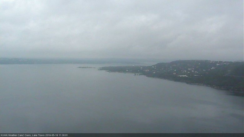 Lake Travis webcam, May 16, 2016 10:35 AM CT