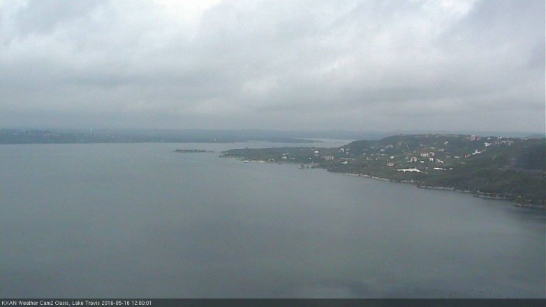 Lake Travis webcam, May 16, 2016 11:25 AM CT