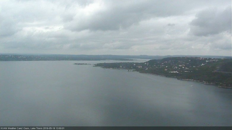 Lake Travis webcam, May 16, 2016 12:35 PM CT