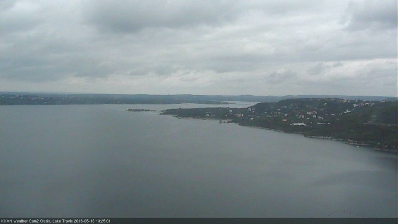Lake Travis webcam, May 16, 2016 12:45 PM CT